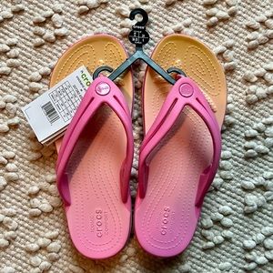 NWT Croc sandals! Women’s size 8!